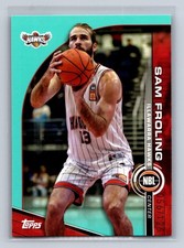 Sam Froling 2023-24 Topps NBL Aqua SN #/125 Illawarra Hawks #36