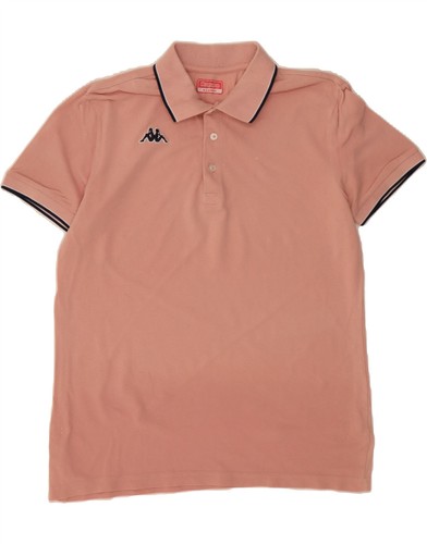 Polo uomo kappa rosa - kappa, cotone