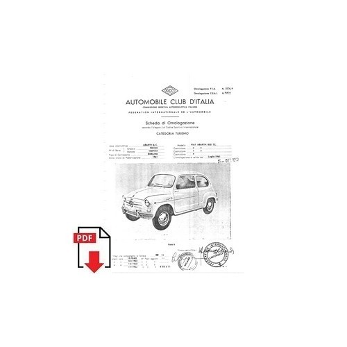 1961 abarth fiat 850 - fiat,