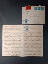 Manuscript letter Hotel Regina