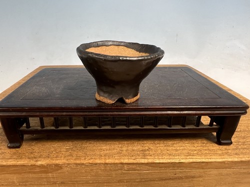 Vaso per bonsai smaltato