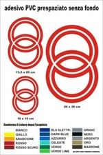 Adesivi GILERA stickers kit 3 pezzi moto scooter decals gp nexus logo tuning