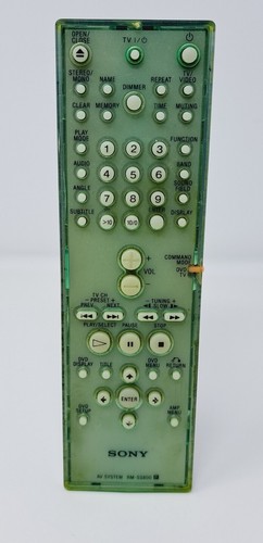 Sony system remote - av,