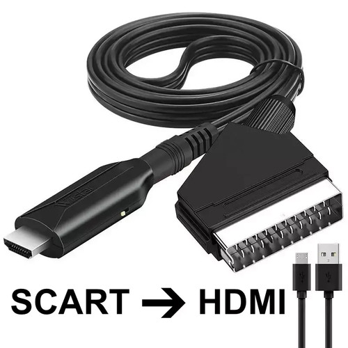 Cavo adattatore scart - da,