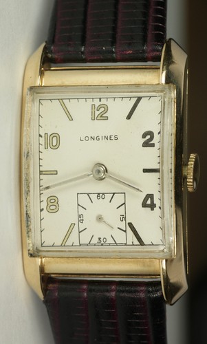 Longines tank 14k oro - tank,