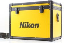 [OTTIME CONDIZIONI] Nikon custodia fotocamera alluminio rigida originale vintage baule giallo dal GIAPPONE