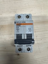 Interruttore Magnetotermico Merlin Gerin C60N C10A 2 Poli 400V Multi 9