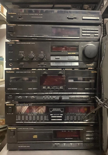 Set stereo giradischi technics - set,