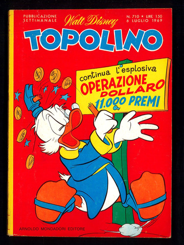 Topolino 710 del - del, luglio