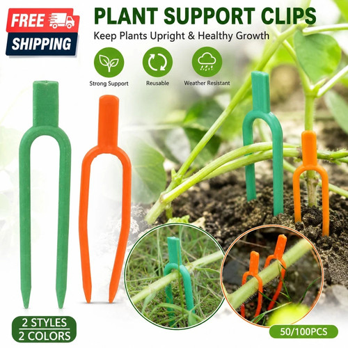 100pz clip supporto - 100pz,