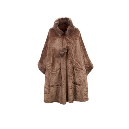 Poncho con pon rabbit - con,