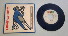 7" 45 GIRI Simply Red – The Right Thing - OTTIMO STATO