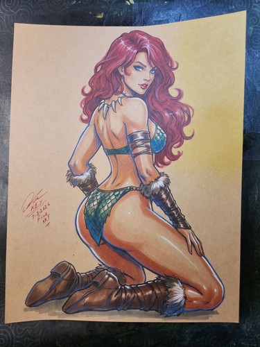 Sonja rossa illustrazione