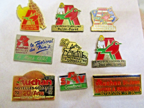 Pin auchan lot de 9 - de,