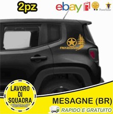 2 Adesivi Stella Militare