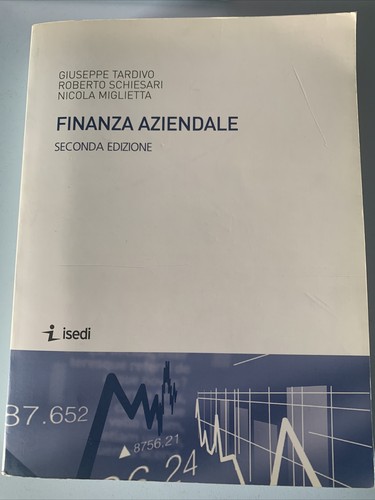 Libro universitario finanza - libro,