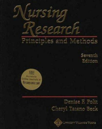 Nursing research principles - research, :
