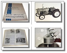 Ford Dexta 2000 Super Dexta 3000 Manuale Uso e Manutenzione 1965 Benzina e Diesel