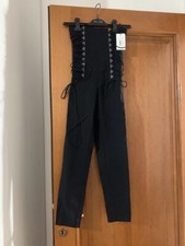 denny rose pantaloni Vita Alta