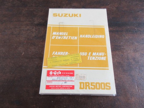 Suzuki dr500s 1983 owner - suzuki,