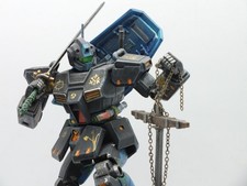 Diorama minatura Gundam