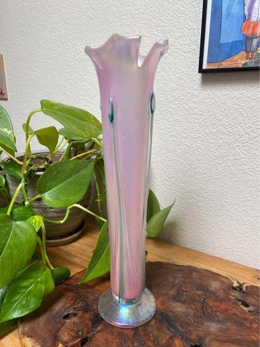 Vaso vetro soffiato - vetro,