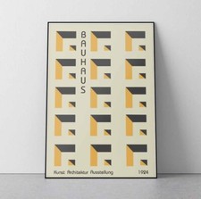 Poster design vintage bauhaus - poster,