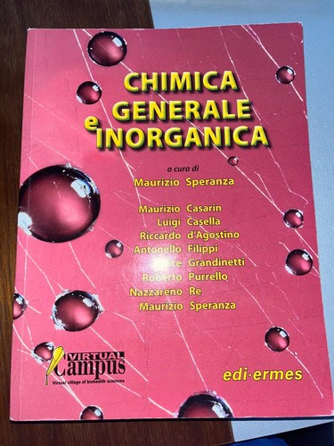 Chimica generale inorganica - generale,