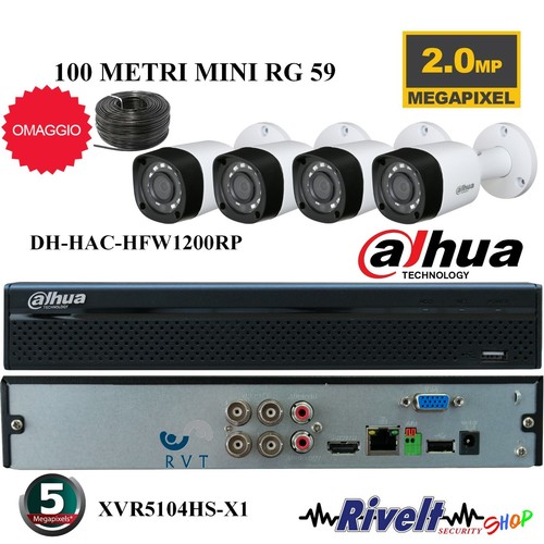 Kit telecamere xvr dahua - e,