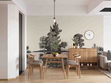 Carta da parati albero foresta