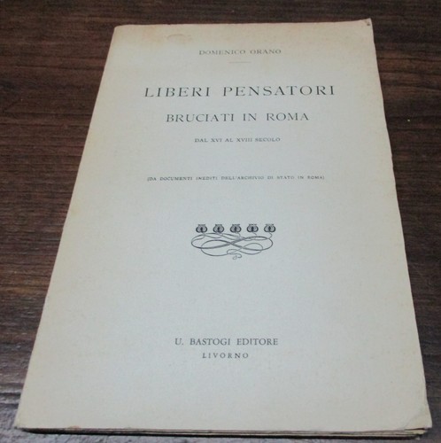 Liberi pensatori bruciati - pensatori,