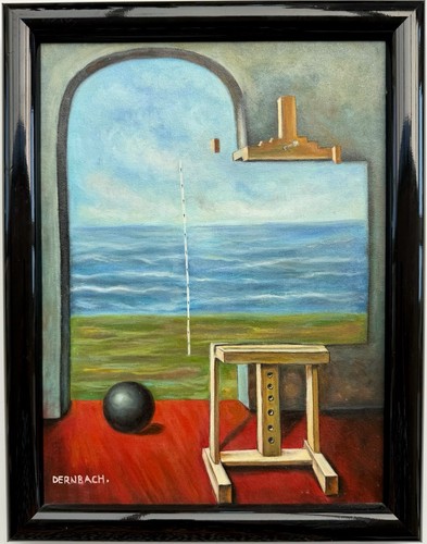Dipinto olio surrealista - dipinto,