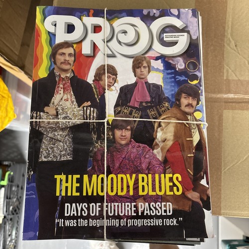Prog rock magazine issue - magazine, x