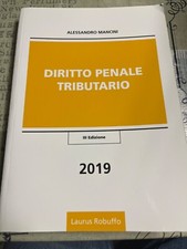 libro di diritto penale tributario del 2019