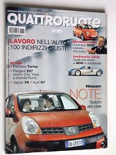 QUATTRORUOTE  Mag 2006  N. 607  Jaguar XK, Audi Q7, Peugeot 207, Dahiatsu Terios