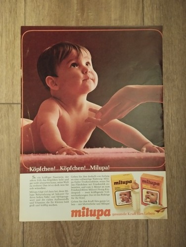 Original reklame werbung - werbung, 1974