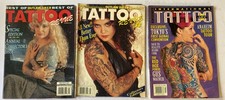 Lot of 3 Vintage Tattoo
