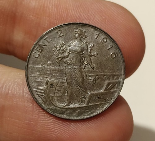 Centesimi 1916 italia - 2,