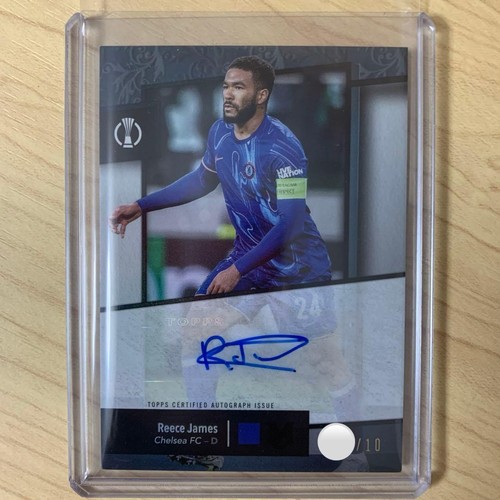 Carta autografo reece james - carta,