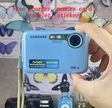 Samsung i8 8 megapixel touchscreen fotocamera digitale sottile 3x zoom ottico retro travel cam