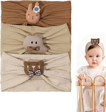 3 Pezzi Fascia per Turbante