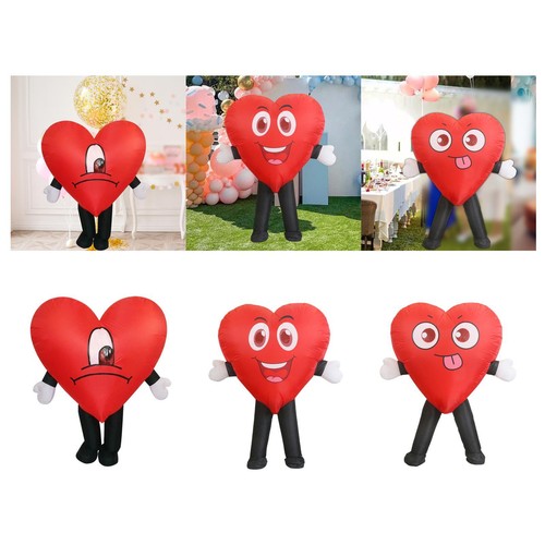 Costume gonfiabile cuore - gonfiabile, a