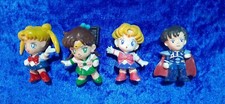 *SM1 SAILOR MOON VINTAGE PVC PERSONAGGI IN GOMMA DURA DEFORMED 1992 1994 BANDAI