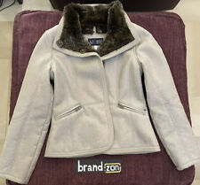 ARMANI JEANS DONNA GIACCA PELLE Cappotto Giubbino Blazer AJ Emporio Exchange