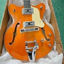 Chitarra elettrica arancione