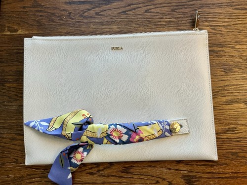 Frizione furla bianco - frizione, furla,