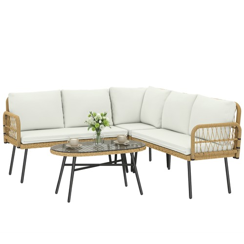 Outsunny set mobili giardino - set,
