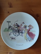 SARREGUEMINES UN PIATTO A SCELTA Francesi fine 800 in ceramica dipinta 