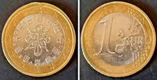 PORTOGALLO - moneta da 1 EURO  2016 circolata MB