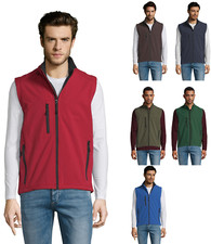 Gilet Smanicato Uomo Giubbotto Relax Lavoro Softshell Moto Passeggio